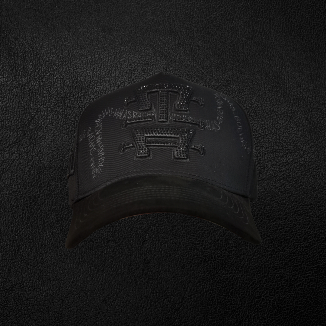 Gorra Mala-Buena Racha Negra. Colab con Tony Aguirre.