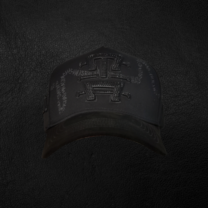 Gorra Mala-Buena Racha Negra. Colab con Tony Aguirre.