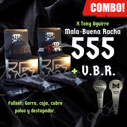 Combo de 2 gorras de la Colección Mala-Buena Racha